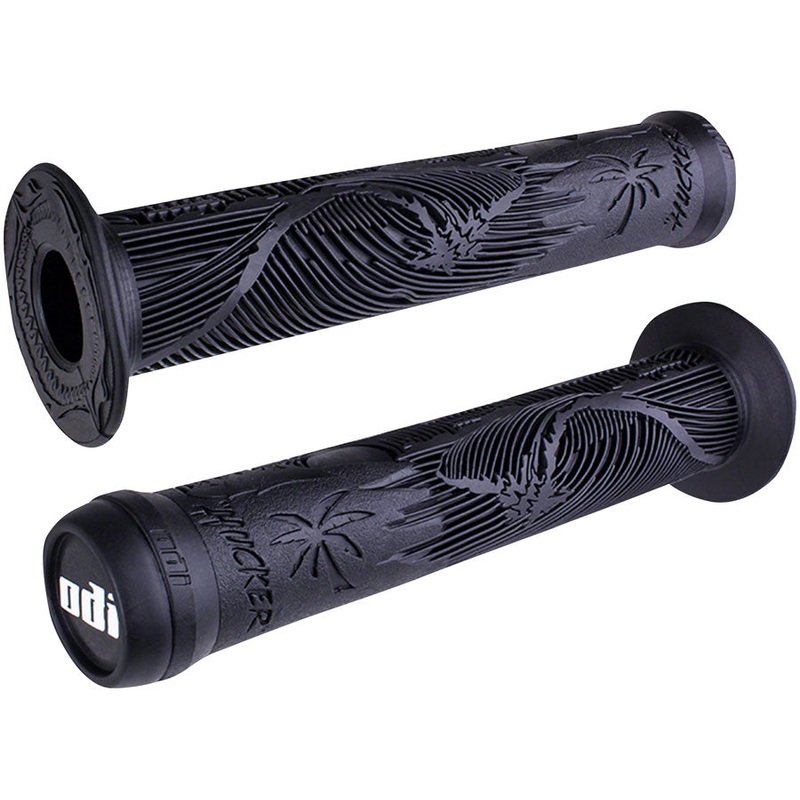 ODI Hucker Grips – Black Flange