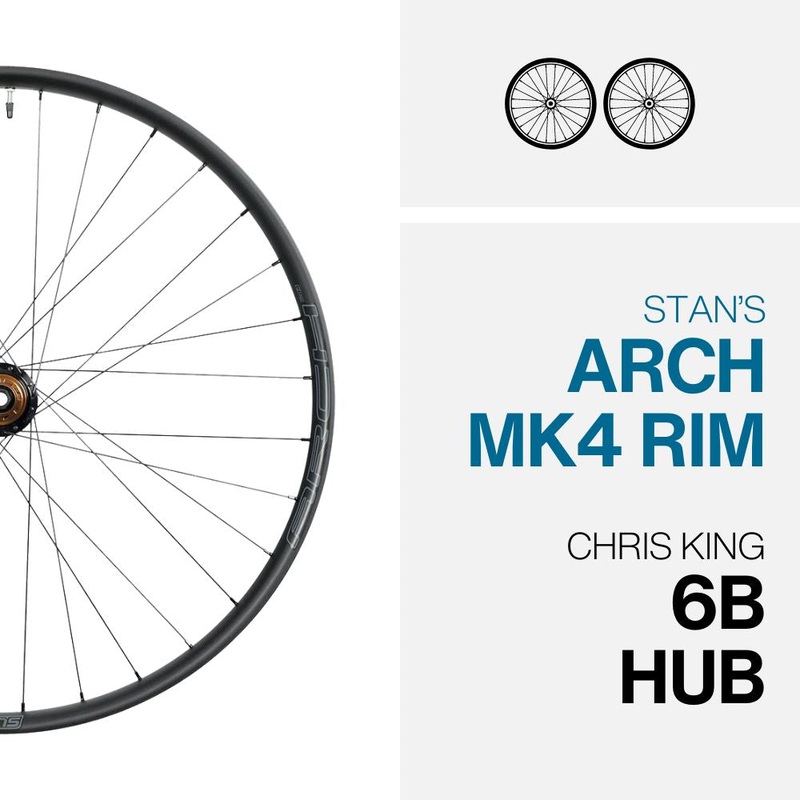 ARCH MK4 ON CHRIS KING – 27.5 WHEELSET