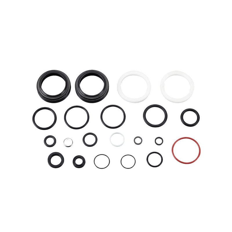 Rockshox Service – 200 Hour/1 Year Service Kit (Includes Dust Seals, Foam Rings, O-Ring Seals, Charger 2 Sealhead,Debonair Seals) – Pike B1 (2018+): Black