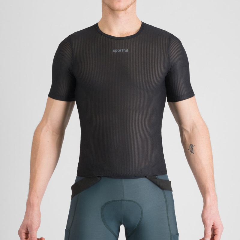 Maglia intima Sportful Winter Layer Tee – Nero