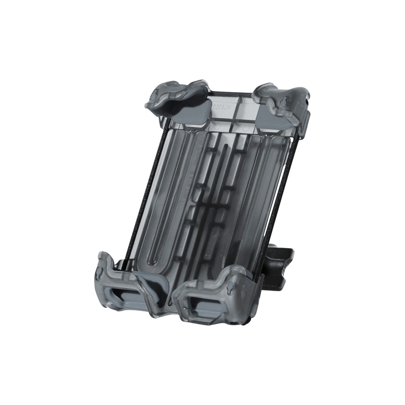Delta Hefty Holder Plus Smartphone Bike Mount – Clear Gray