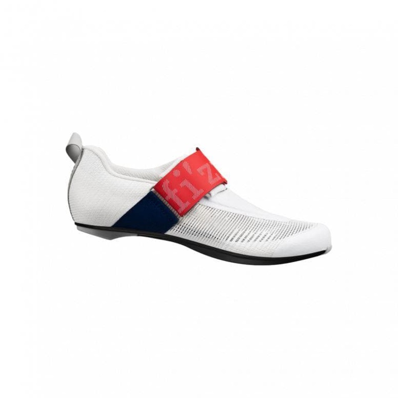 Fizik Transiro Hydra Aeroweave Carbon – White/Red/Blue – 38