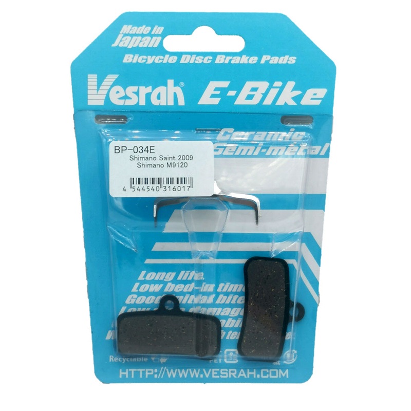VESRAH Brake Pads – E-Bike BP-034E.