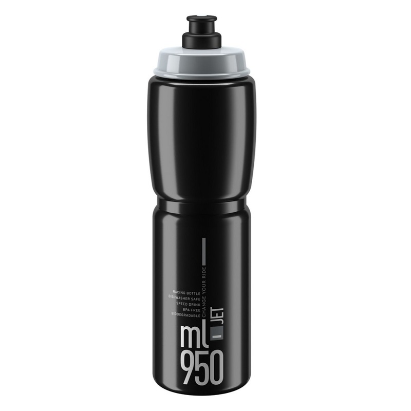 Borraccia Elite Jet Logo 950ml – Nero