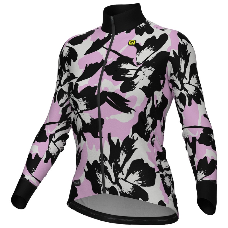 Maglia maniche lunghe donna Ale PR-E Flower – Rosa