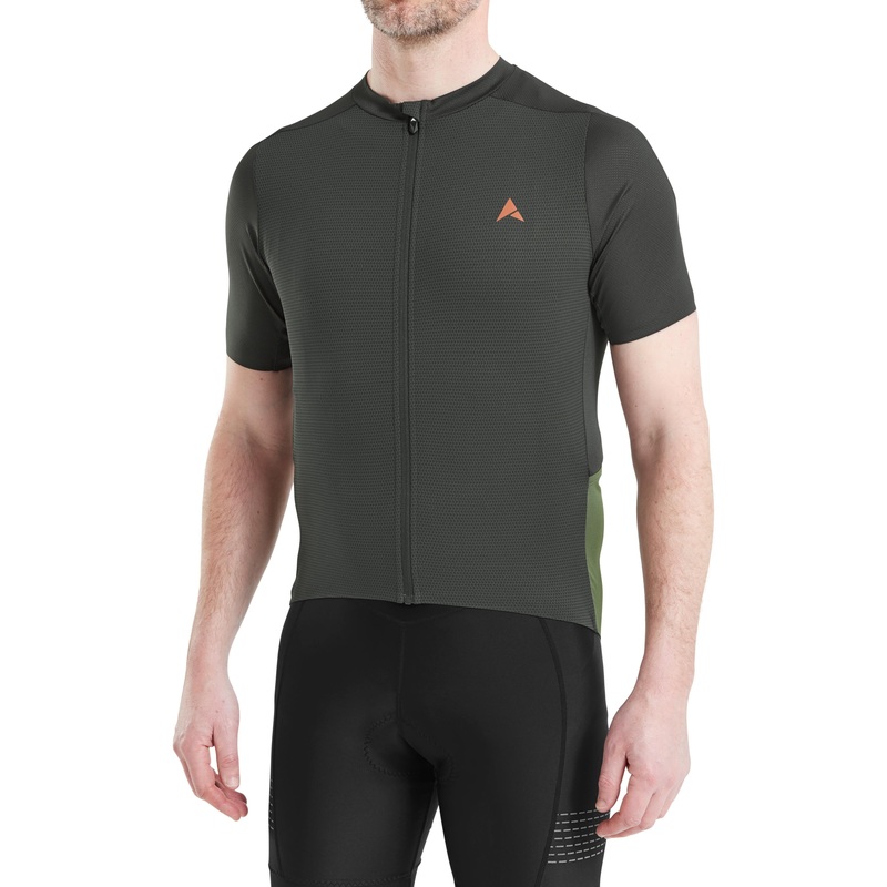 Altura Endurance Men’S Short Sleeve Cycling Jersey Ss24 2024: Carbon/Olive S