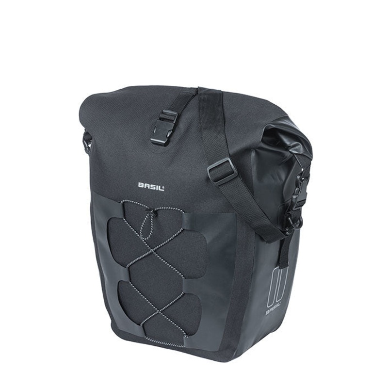 Basil – Navigator Single Bag|BASIL NAVIGATOR LARGE WATERPROOF SINGLE BAG , BLACK