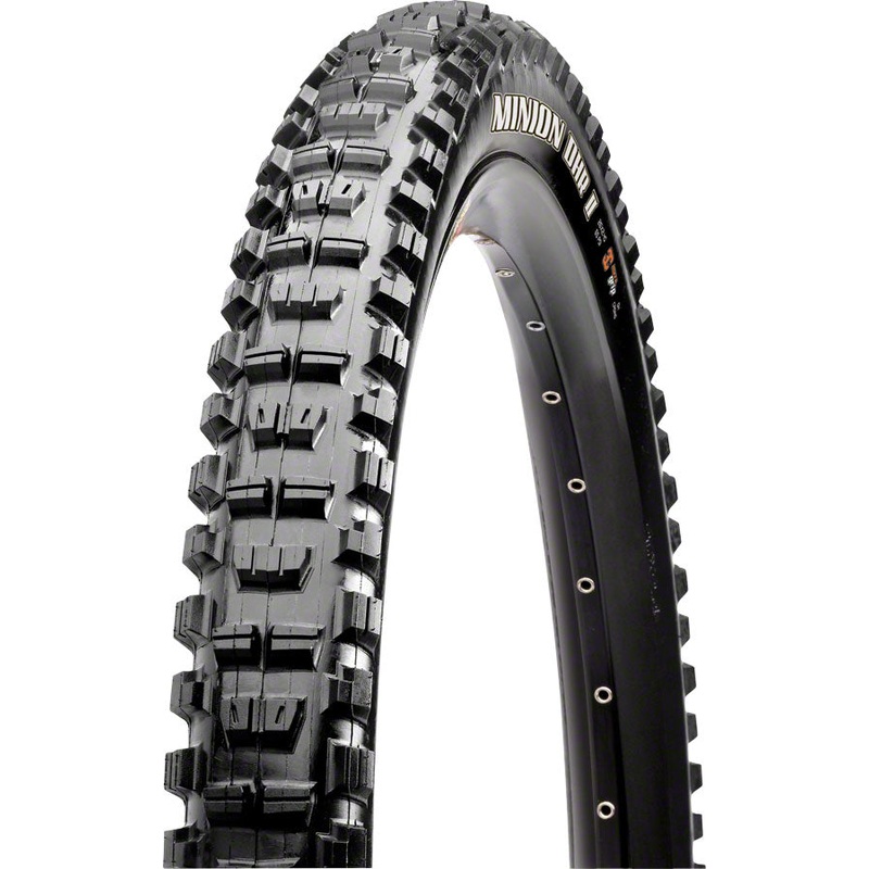 Maxxis Minion DHR II Tire – 27.5 x 2.8 Tubeless Folding BLK 3C MaxxTerra EXO