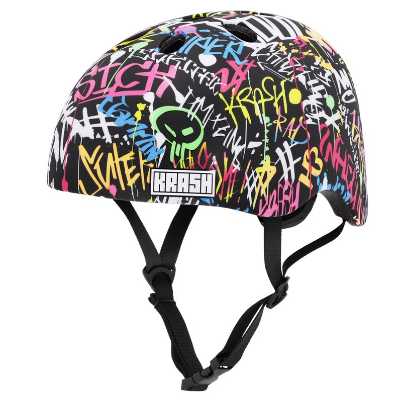 Krash Street Writer – Youth Helmet – Neon