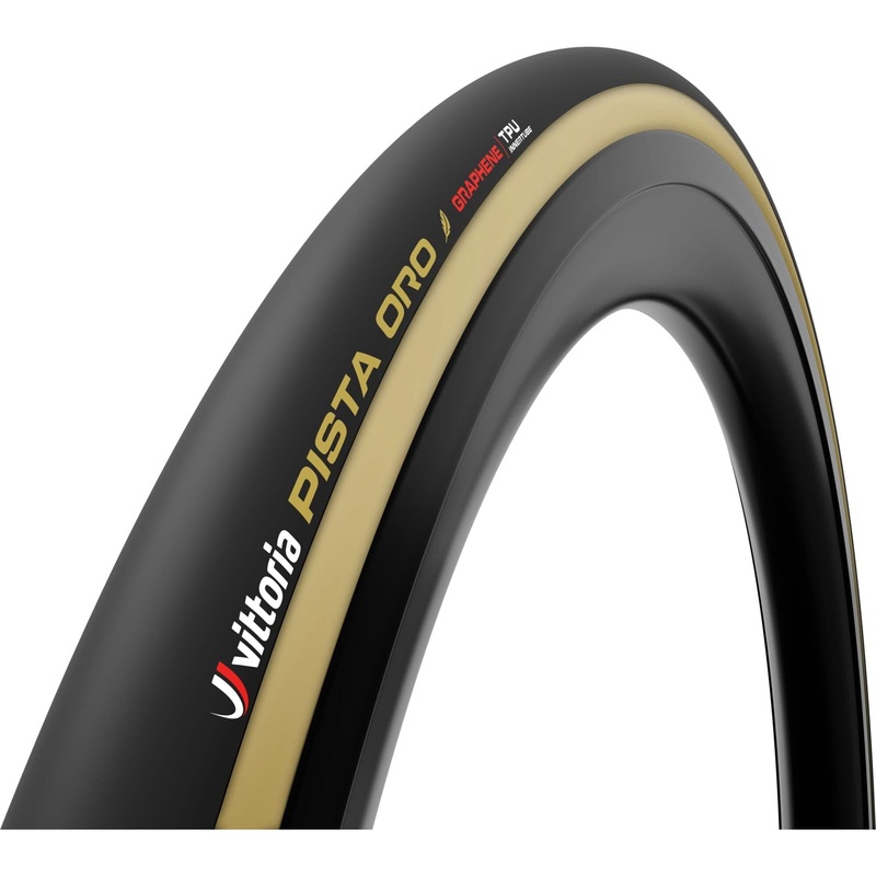 Vittoria PistaOro25-28” Black Tan G2.0 Tubular TPU Tyre