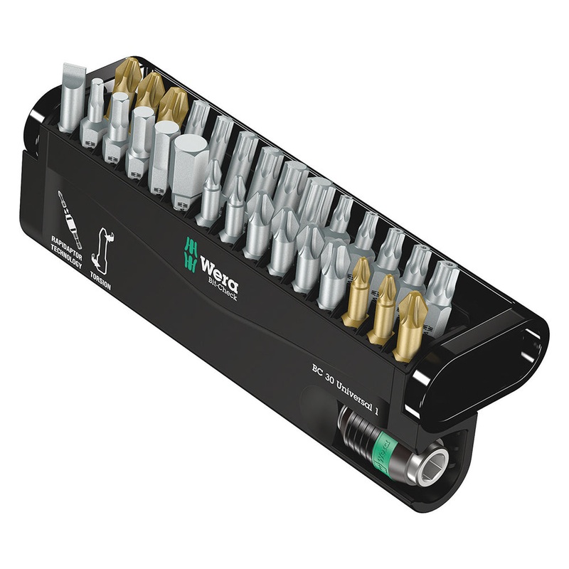 Wera Bit-Check 30 Piece Set|Wera Tools Bit-Check 30 Universal 1, – 30 Pieces