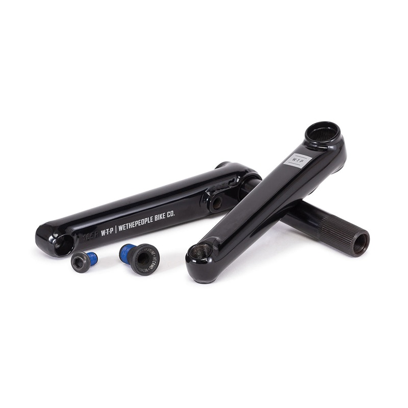 WTP Legacy Crankset|Wethepeople LEGACY 165mm Crank 22mm Axle Black|Accessory Only –  Wethepeople LEGACY APEX Crank Bolt Black