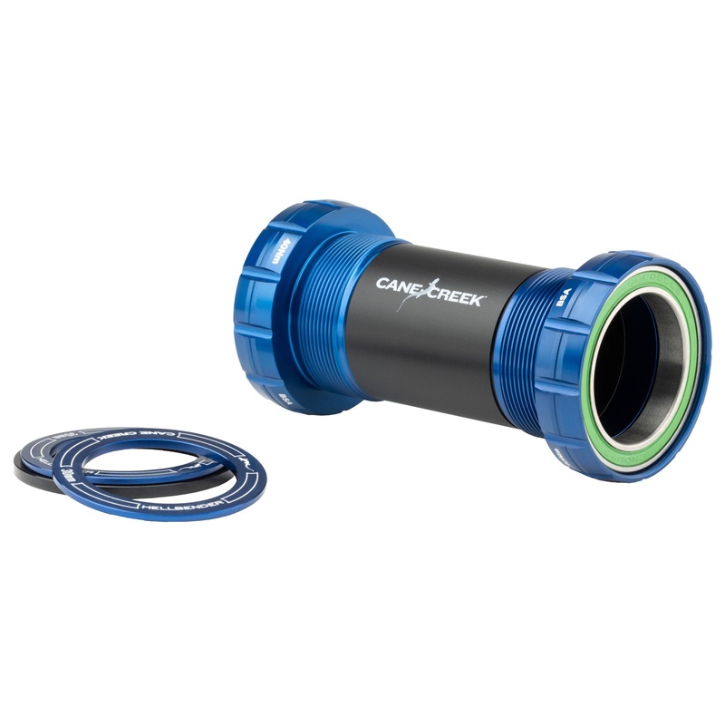 Cane Creek Hellbender 70 Bottom Bracket – English For 30mm Spindles Blue