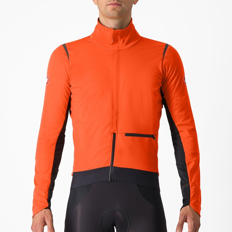 Giacca Castelli Alpha Doppio RoS – Arancio scuro