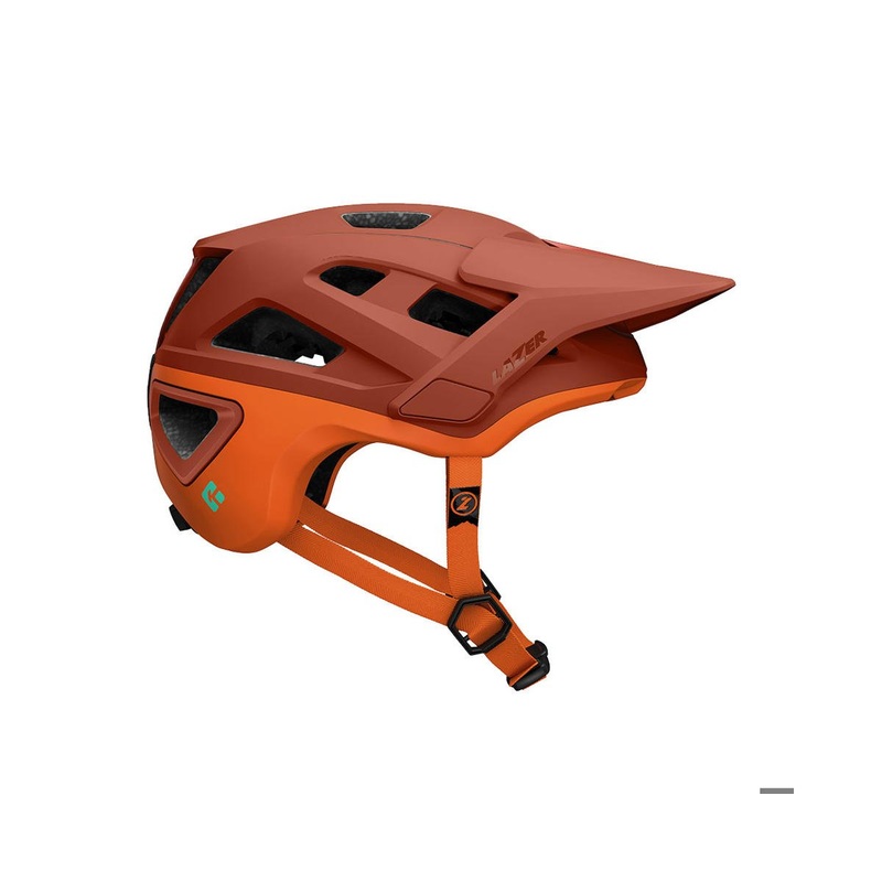 Lazer Jackal KinetiCore Trail Helmet (Matte Rust Orange) (S)