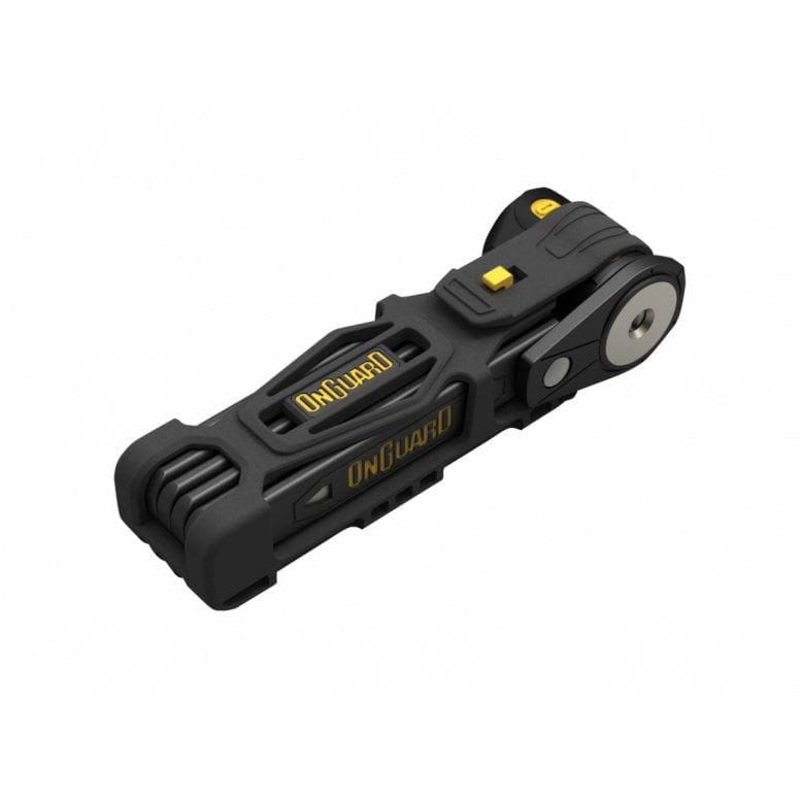 OnGuard Link Plate Lock K9 Key – Black/Yellow