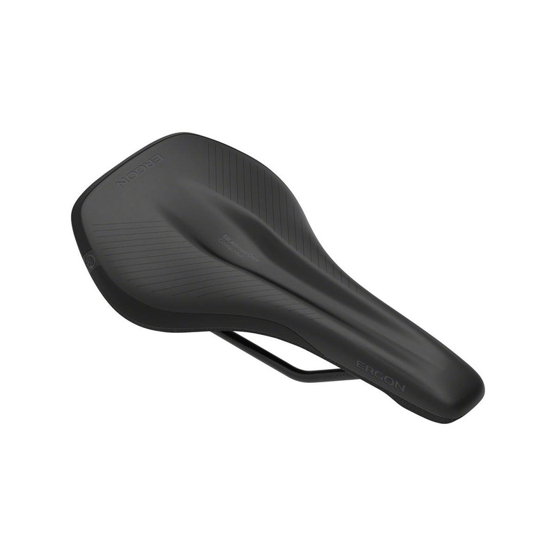 Ergon SR Allroad Core Comp Saddle (Black/Grey) (Chromoly Rails) (S/M) (139mm)