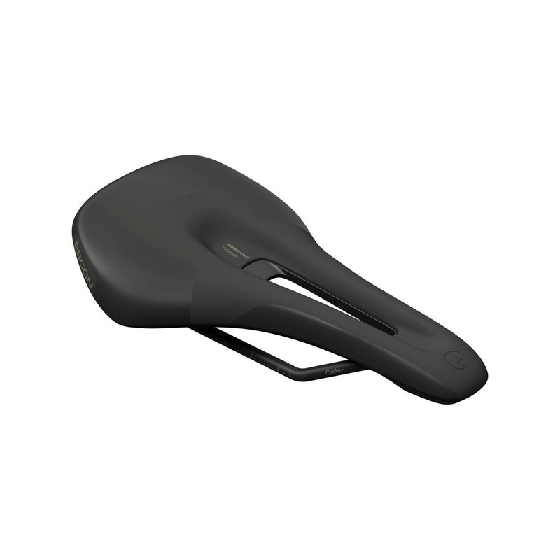 Ergon Women’s SR Allroad Saddle (Black) (Chromoly Rails) (S/M)