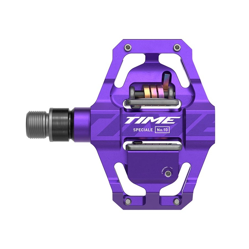 Time Speciale 10 Pedals – Dual Sided Clipless Platform Aluminum 9/16 Purple Small B1