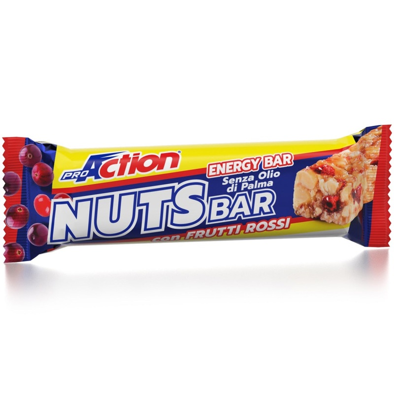 Barretta ProAction Nuts Bar – Frutti rossi