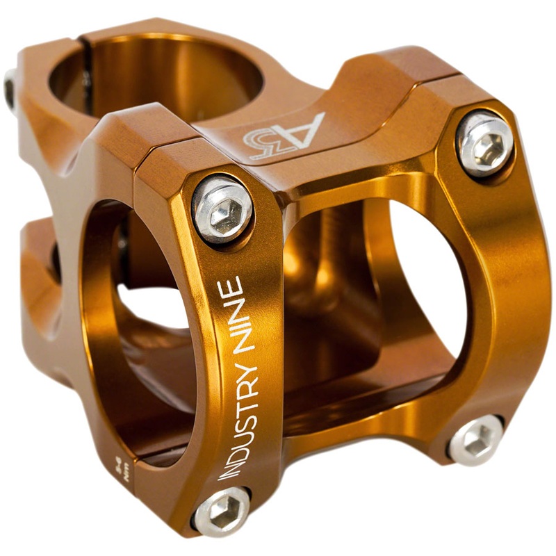Industry Nine A318 Stem – 30mm 31.8mm Clamp +/-4.4 1 1/8 Aluminum Bronze