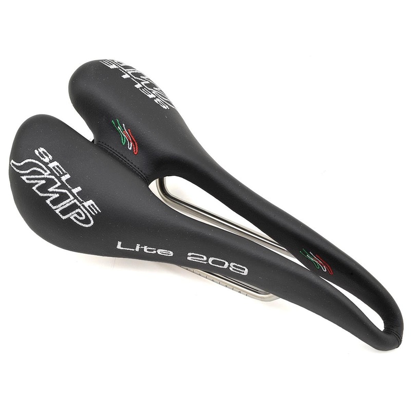 Selle SMP Lite 209 Saddle (Black) (AISI 304 Rails) (139mm)