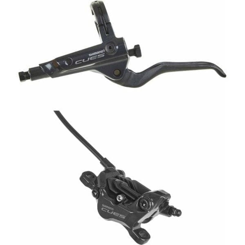 Shimano CUES BR-U8020/BL-U8000 bled brake lever/post mount 4 pot calliper