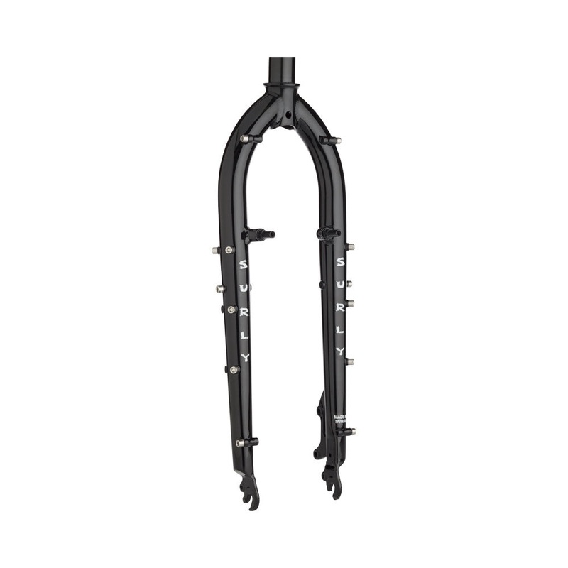 Surly Forks|Surly Fork Krampus 29″ with Bosses Disc Only Quick Release 100mm Black|Surly Fork Troll 26″, 9mm Quick Release Rim and Disc Brake, 28.6mm Threadless|Surly Fork Cross Check 700c 1 – 1 / 8″ Threadless, Black|Surly Dinner fork 420 x 110mm x 15mm