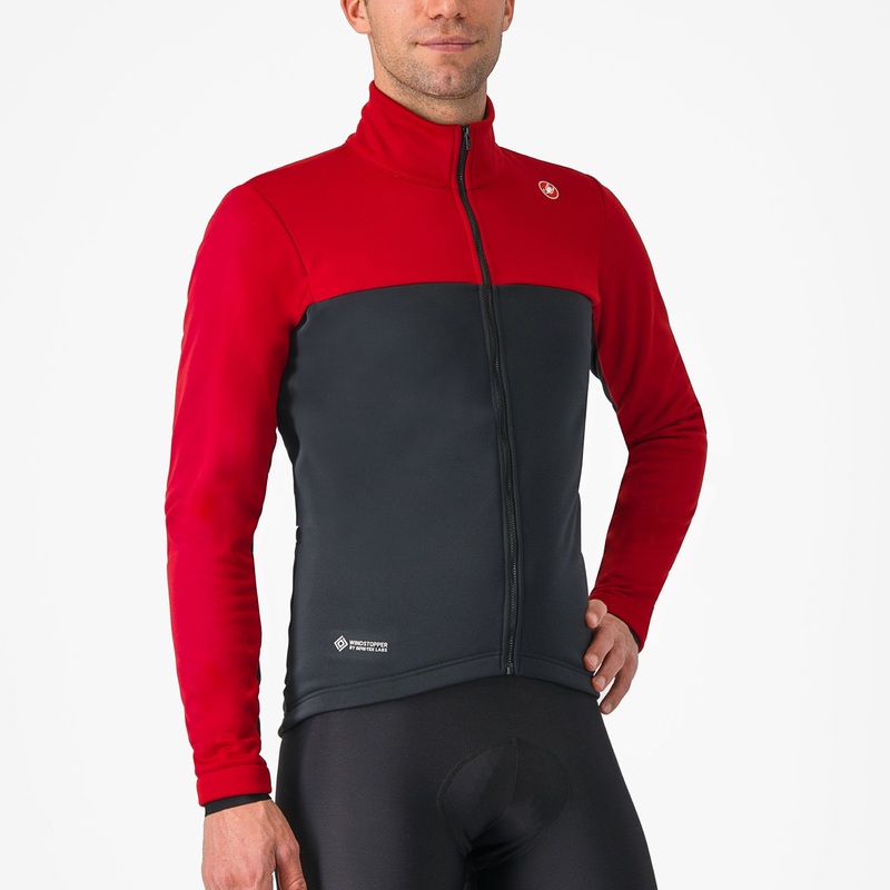 Giacca Castelli Estremo – Rosso nero