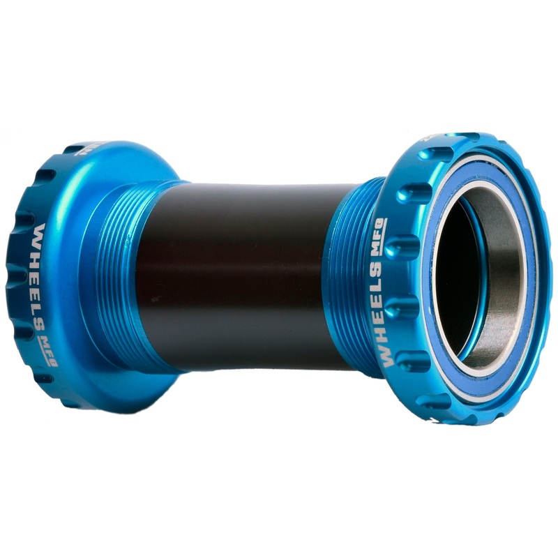 Wheels Manufacturing BSA 30 Bottom Bracket – English BSA Frame Interface ABEC-3 Bearings For 30mm Spindle Teal