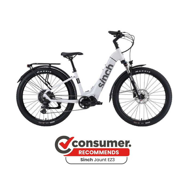 SINCH ELECTRIC BIKE |JAUNT EZ 3 MATTE WHITE/BLACK MY22