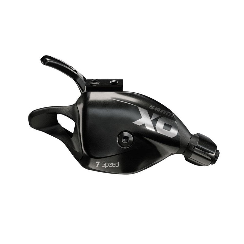 Sram Shifter X01Dh Trigger 7-Speed Rear With Discrete Clamp A2: Black 7 Speed