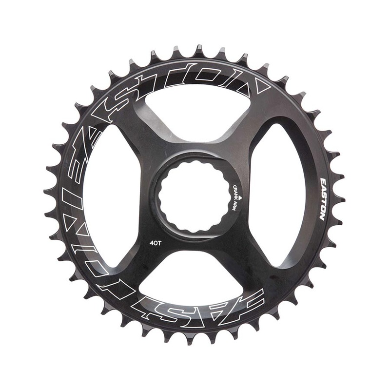 Easton Direct Mount CINCH Chainring – 40t 12-Speed For Flattop Chains Black