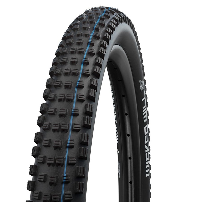 Schwalbe Wicked Will Mountain Tire 27.5×2.25 Wire Tubeless Ready Addix Speedgrip Super Ground TL Easy Black