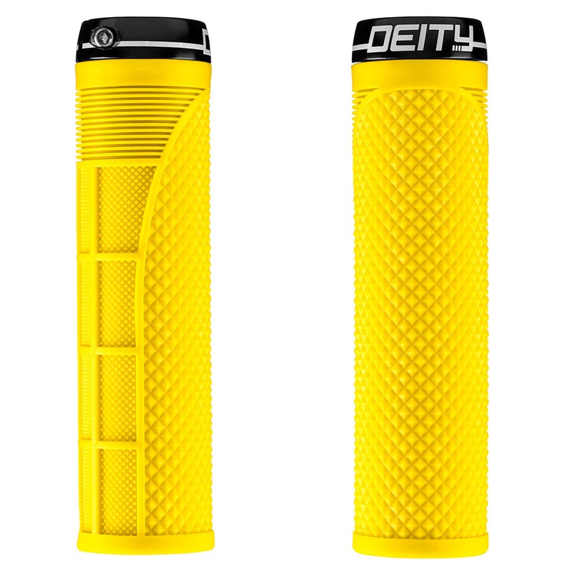 Deity Megattack Grips Yellow