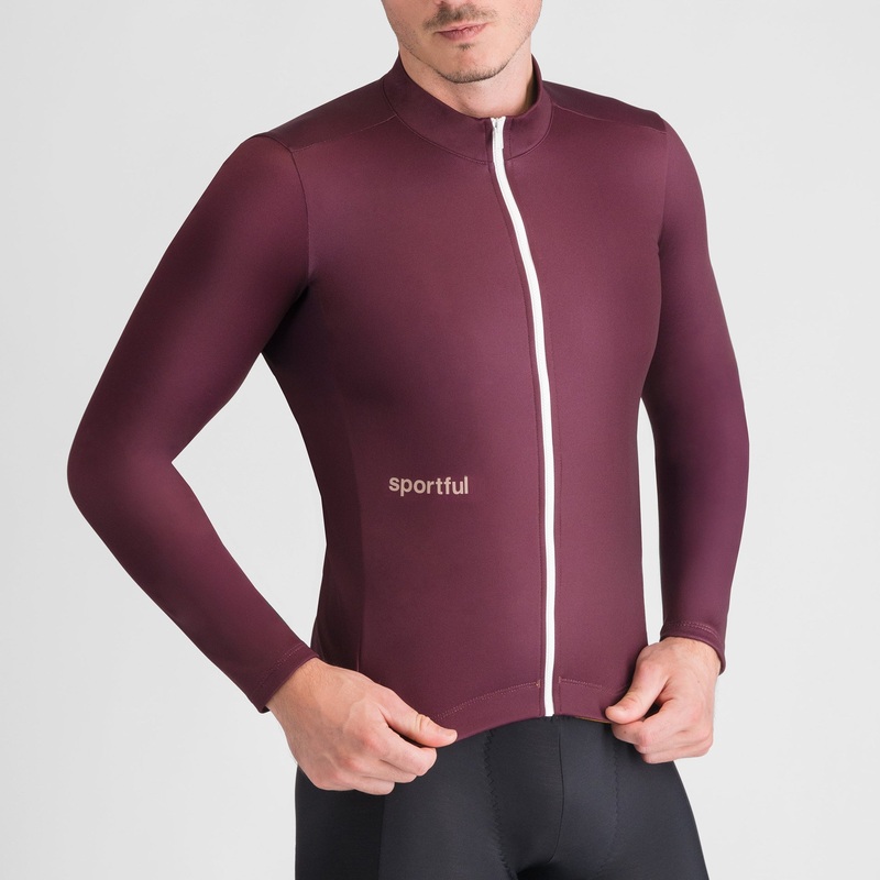 Maglia maniche lunghe Sportful Classic Thermal – Bordeaux