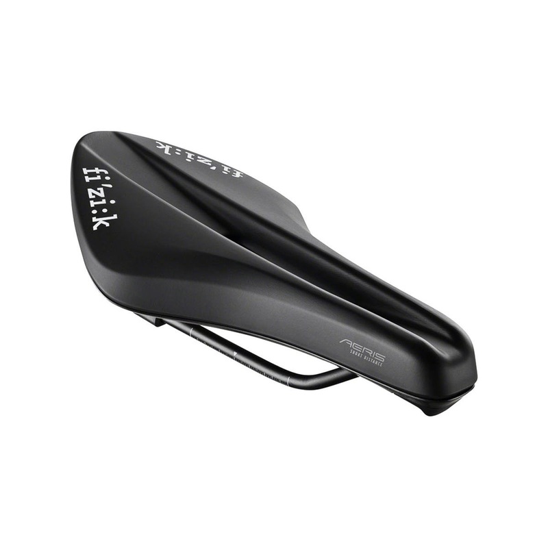 fizik Transiro Aeris Short Distance R3 Saddle (Black) (Alloy Rails) (135mm)