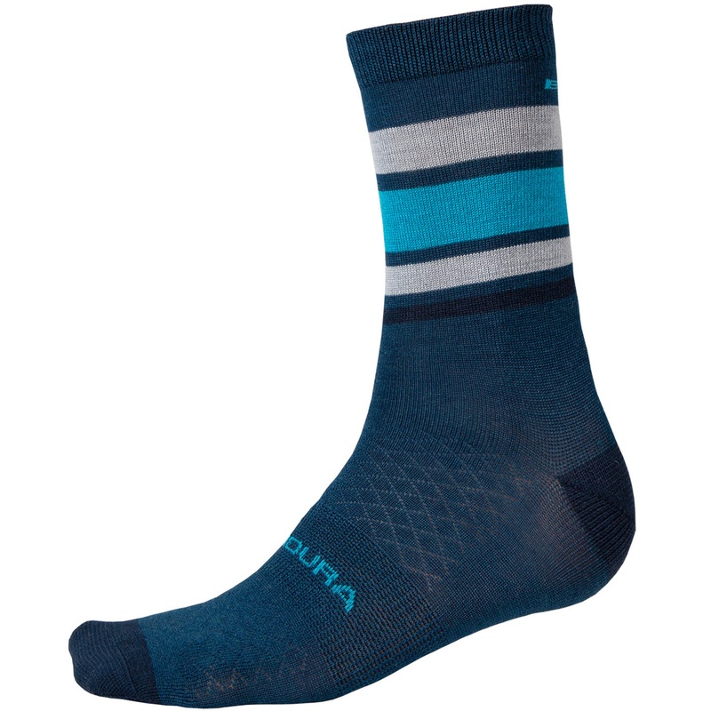 Calze Endura Baabaa Merino Stripe – Blu