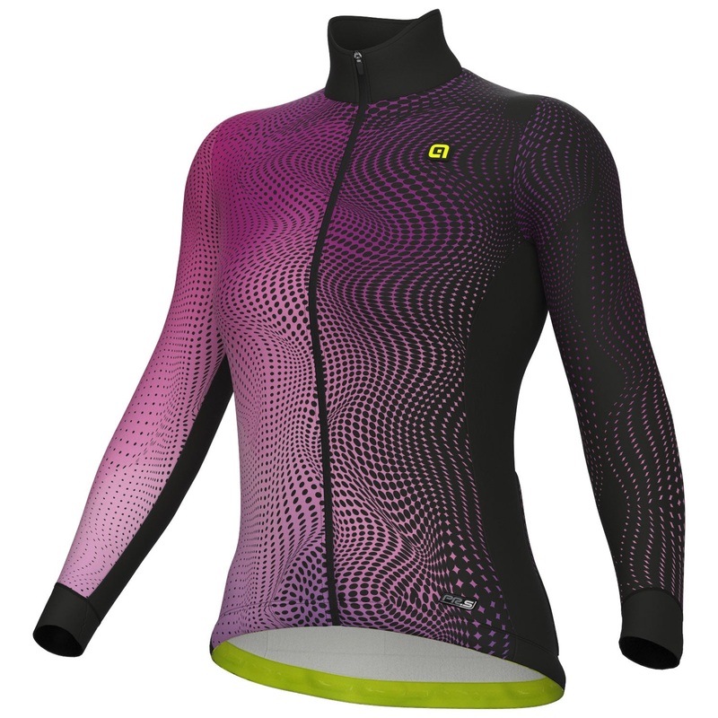 Maglia maniche lunghe donna Ale PR-S Circus – Fucsia