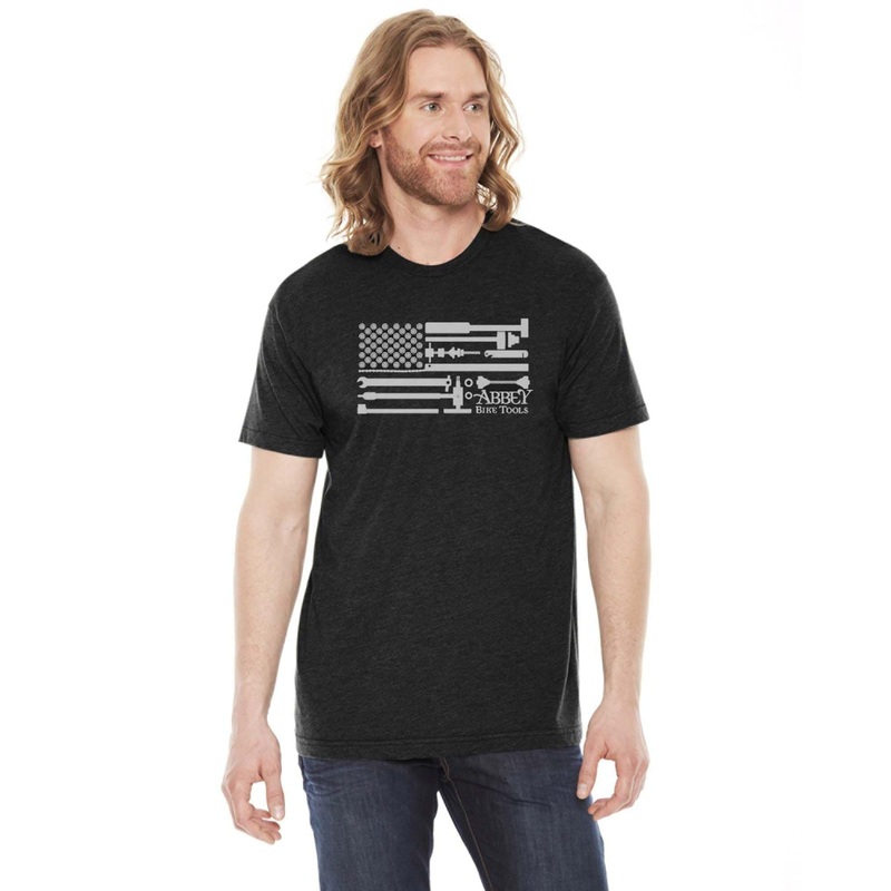 Abbey Bike Tools Abbey Flag T-Shirt Black