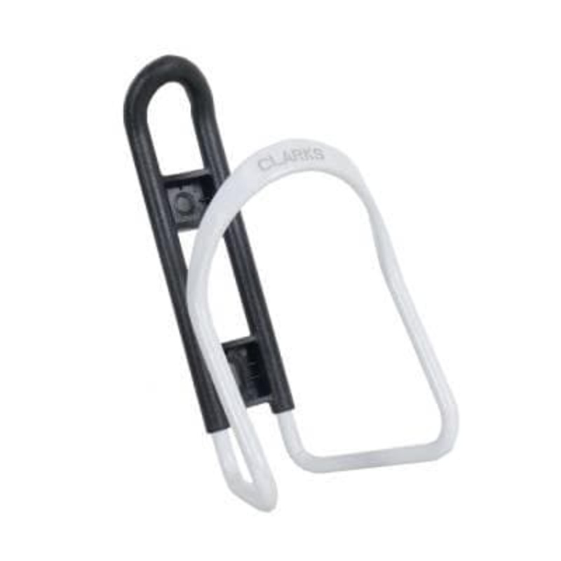 Clarks Plastic/Alloy Bottle Cage White