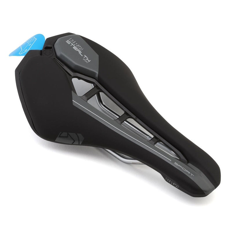 PRO Stealth Sport Saddle (Black) (Chromoly Rails) (142mm)