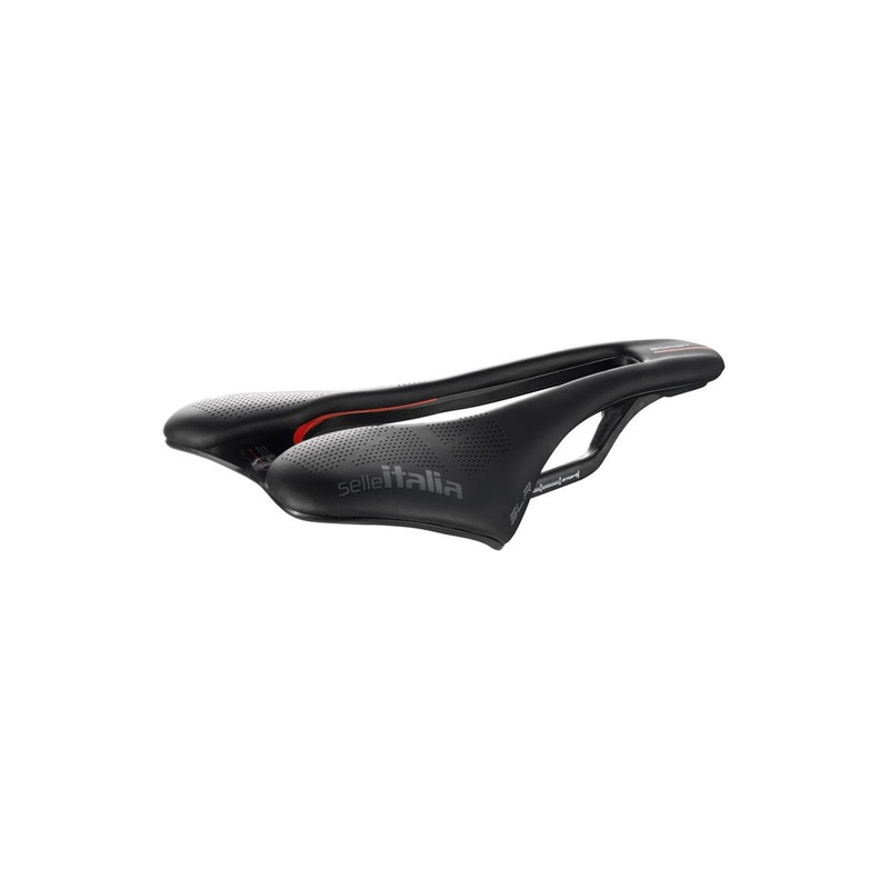 Selle Italia SLR Kit Carbonio Superflow Saddle (Black) (L3) (145mm)
