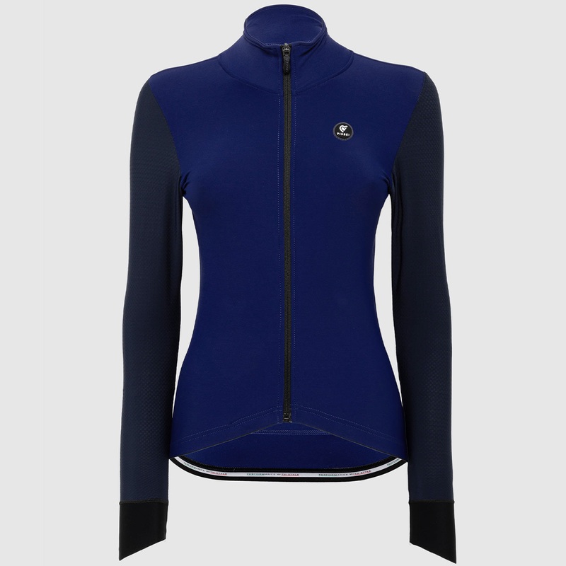 Maglia maniche lunghe donna Pissei Monviso – Blu navy