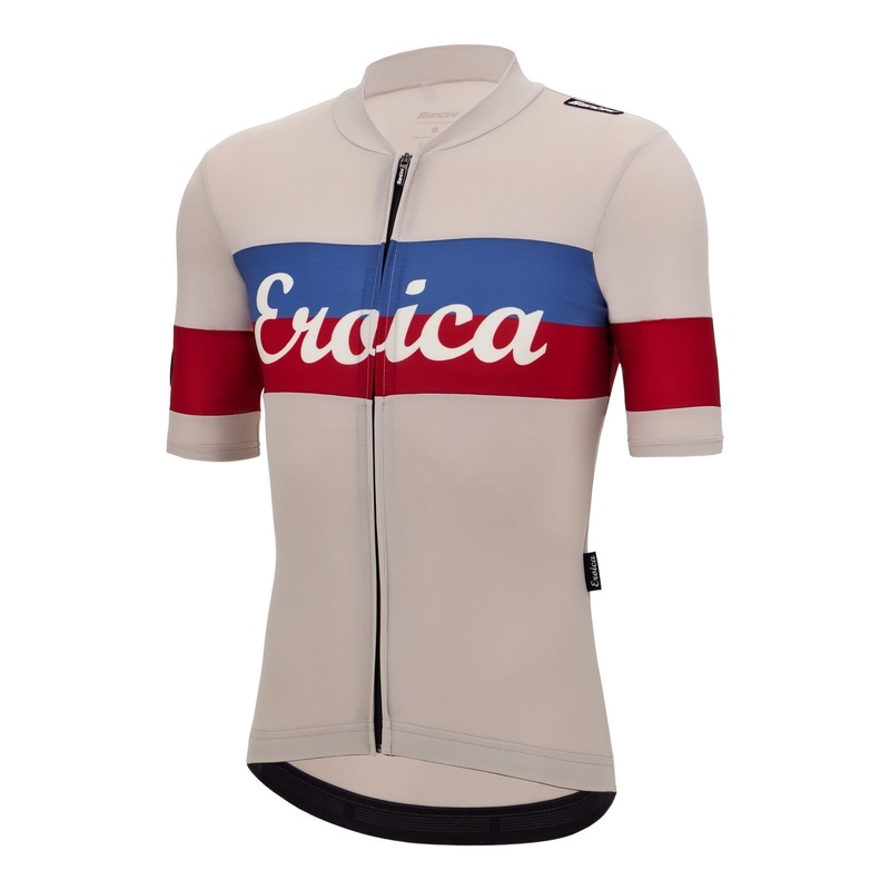 Maglia Santini Eroica – Sera|S|M|L|XL|XXL|Marrone
