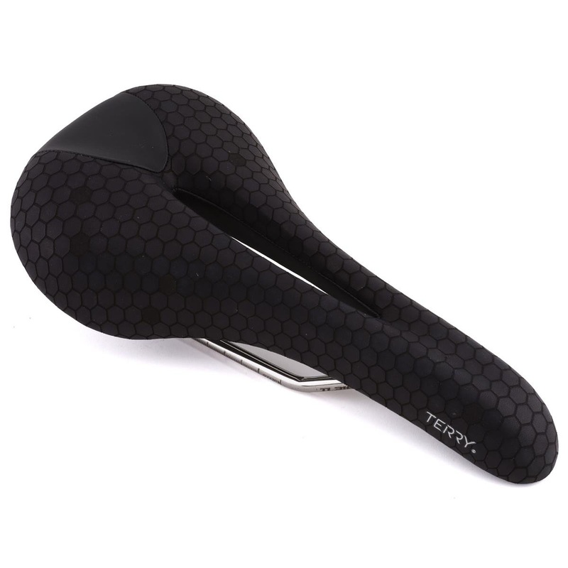 Terry Fly Ti Men’s Saddle (Black) (TI-316 Rails) (140mm)