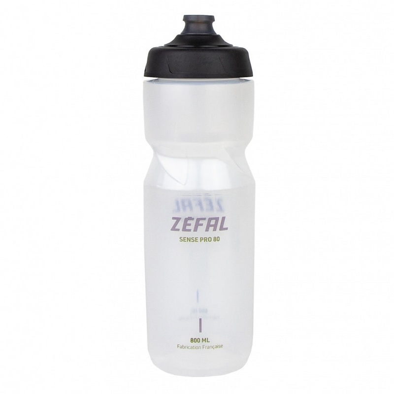 Borraccia Zefal Sense Pro 800 ml – Trasparente nero