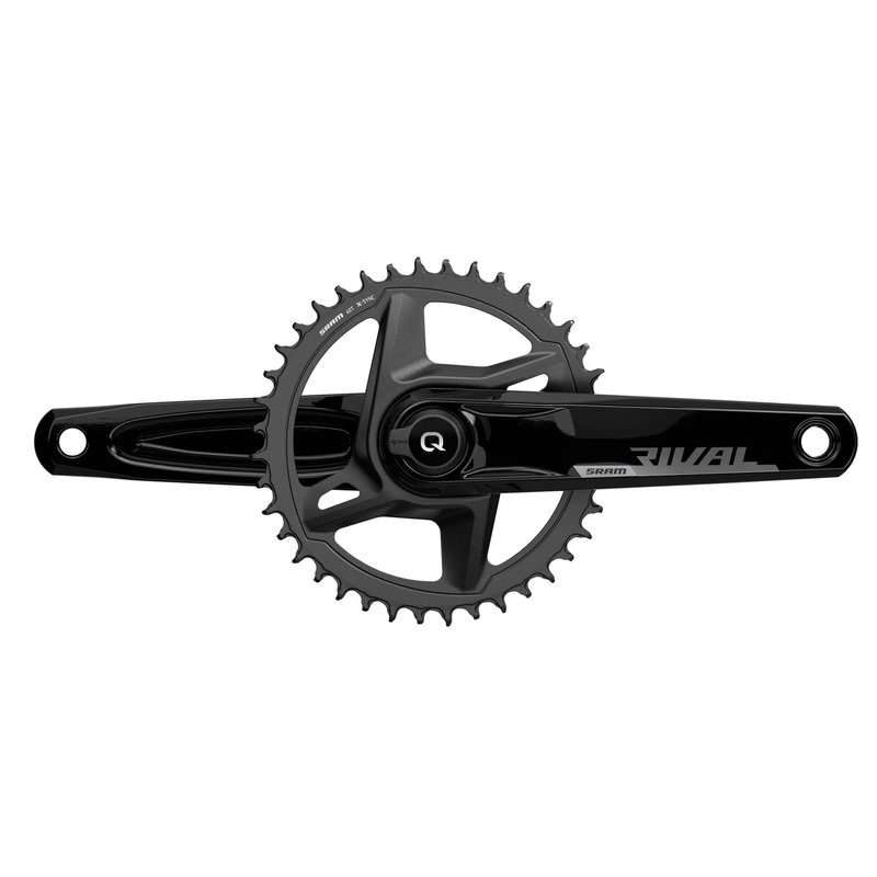 Sram Rival 1X D1 Quarq Road Power Meter Dub Wide (Bb Not Included): Black 172.5Mm – 40T