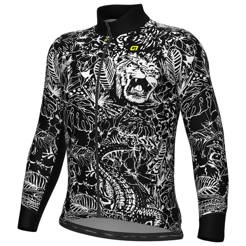 Maglia maniche lunghe Ale Pragma Safari – Nero