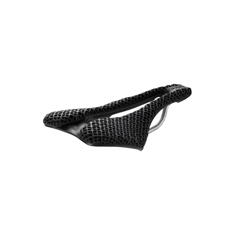 Selle Italia SLR Boost 3D Ti 316 Superflow Saddle (Black) (Titanium Rails) (S3) (130mm)
